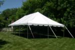 20' x 40' pole tent - 1 piece top